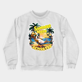 Summer Mode Activated Crewneck Sweatshirt